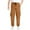 #H-Brown, variant on GuangCheng George Men Lightweight Cargo Jogger Pants Elastic Waist Drawstring Multiple Pockets Loose Fit Comfortable Casual Trousers,Size:3XL