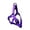 Purple, variant on HDP STEP IN HARNESS Dog Pet Walk Adjustable with Safety Buckle Size:Large Color:Raspberry