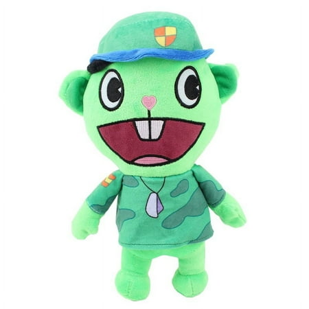 11-Inch Happy Tree Friend Flippy Stuffed Plush,Multicolor
