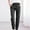 Black, variant on GaThRRgYP Womens Pants,Woman Solid Color Cotton and Linen Drawstring Elastic Waist Long Straight Pants