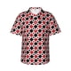 thumbnail image 1 of Balery Playing Cards Camisas hawaianas de manga corta para hombre, camisas playeras de corte holgado, camisas de vacaciones con botones,Large, 1 of 7