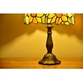 thumbnail image 6 of Orinova Tiffany Style Table Lamp Rose Bedside Desk LED Lamp Shades Bedroom Stained-Glass 18.1'' H Multi-Color, 6 of 7