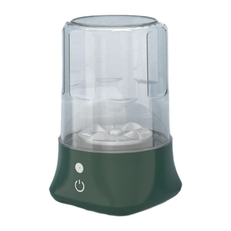 WeiLaiKeQi Portable Washing Machine Compact Small Washer USB Rechargeable Mini Laundry Cup 1L for Home Apartment Travel Dorm Small Items green