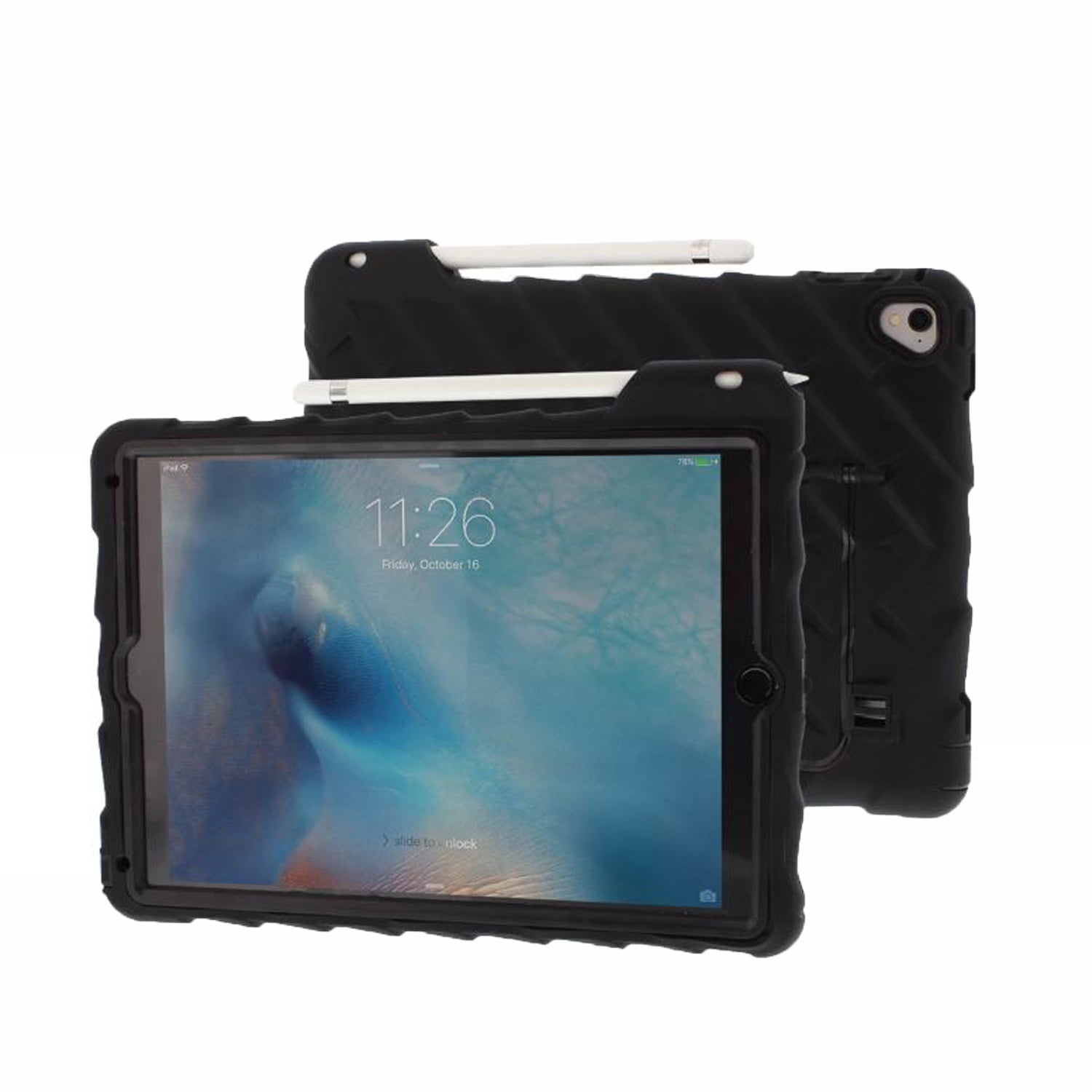 Gumdrop Cases Gumdrop Hideaway Case for 9.7inch iPad Pro, Black