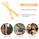 thumbnail image 4 of 2 piezas de madera para exteriores, herramienta de cultivador de jardín seccional, herramientas, mango de hacha, accesorios, agujero cuadrado, 4 of 6