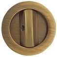 thumbnail image 4 of Eclisse Os/E Privacy Round Trim Pocket Door Lock - Chrome, 4 of 4