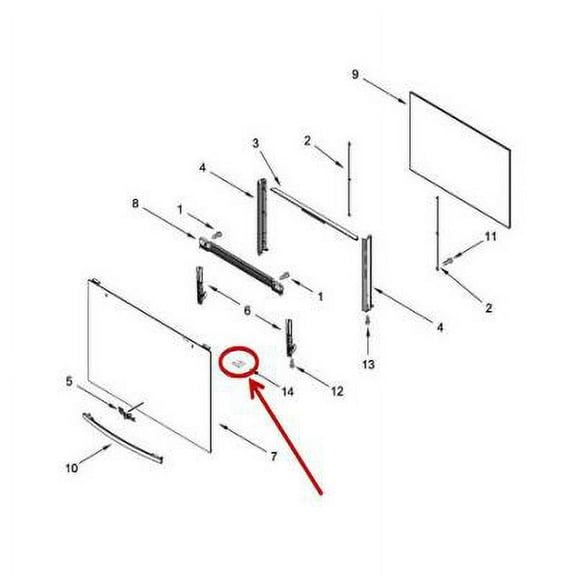 Whirlpool W10883315 BRKT-MNTG - OEM Part