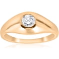 thumbnail image 1 of 1/2CT Mens Diamond Solitaire Ring 14K Yellow Gold, 1 of 3