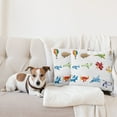 thumbnail image 4 of Ambesonne Cartoon Throw Pillow Cover 2 Pack, Jet Airliner Zeppelin, 20", Multicolor, 4 of 5