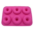 thumbnail image 6 of Huayishang Silicone Molds 6-In-1 Silicone Donut Mold Silicone Cake Mold Donut Mold, Kitchen Essentials Clearance Sale Pink, 6 of 9