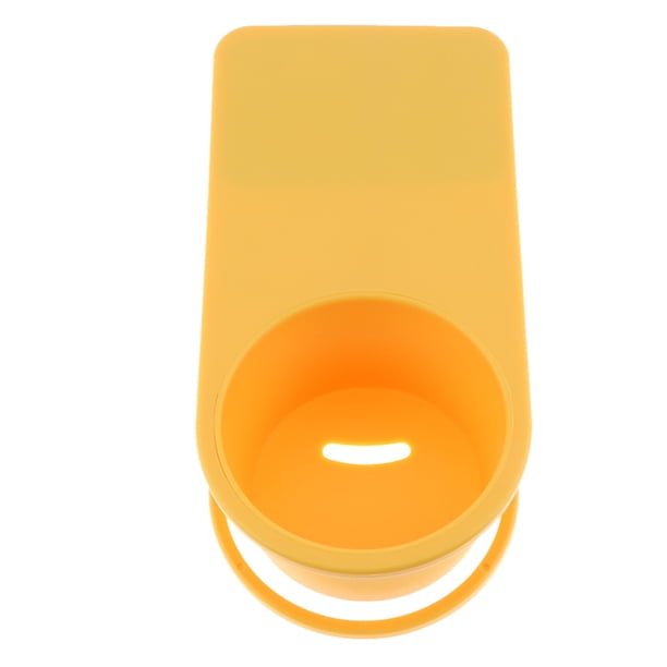 Portavasos universal para mesa de escritorio, bebidas, soporte antideslizante Amarillo