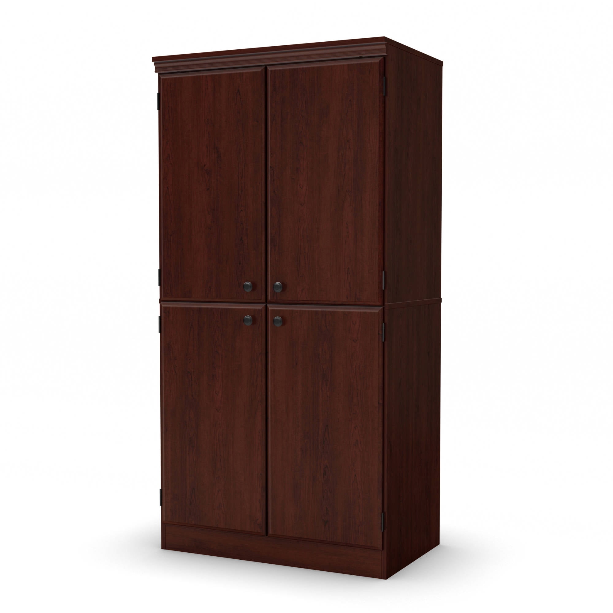 South Shore Morgan 4-Door Storage Cabinet, Multiple Finishes