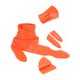 thumbnail image 2 of CINTURÓN ANCHO DE LAZO DE FAUX CUERO PARA MUJERES INSPIRADO EN CHIC PARA VESTIDOS 86.6x3.3" NARANJA, 2 of 5
