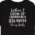 thumbnail image 4 of Inktastic Future Lawyer Like Daddy Boys or Girls Long Sleeve Toddler T-Shirt, 4 of 5