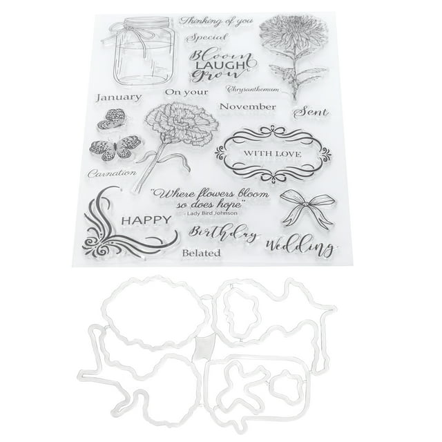Decoration DIY Clear , Hand-Made Decoration Unique Shape Repeated Sticking TPR Photo Album Decoration Diaries For Photo Albums
