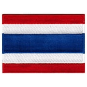 Thailand Flag Embroidered Iron-on Patch