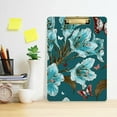 thumbnail image 5 of FMSHPON BranchSpring Flower Butterfly Clipboard Hardboard Wood Nursing Clip Board and Pull for Standard A4 Letter 13x9 inches, 5 of 7