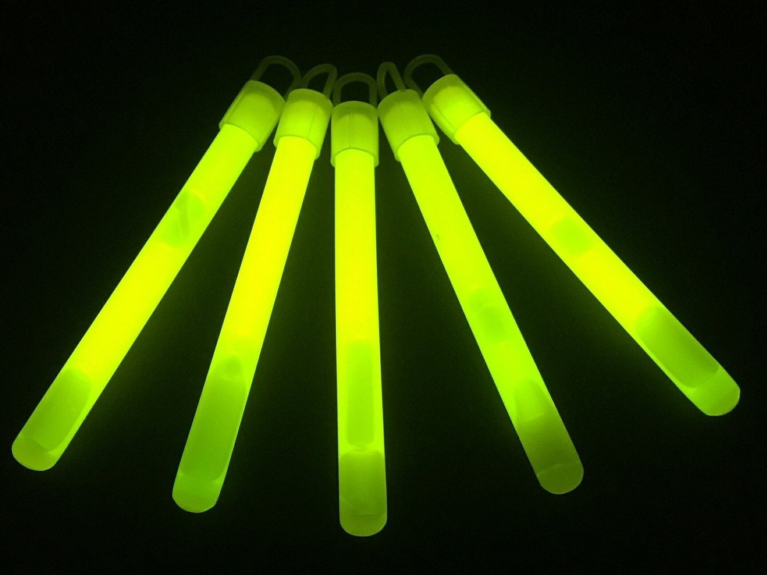 500 22" SUPERIOR GREEN Glow Necklaces Bulk Wholesale w/ FREE 300 Glow Bracelets 