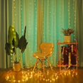 thumbnail image 2 of USB Plug Christmas Curtain LED String Lights Christmas Tree Decor 2025 New Year Decor Lights Decor for Home Bedroom Garland Lamp, 2 of 5
