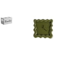 thumbnail image 1 of Organizador Remoto De Madera Retro Y Reloj De Pared Cuadrado Silencioso Para Mesa, Mesita De Noche, Oficina, Baño, Casa De Campo, Cocina, Estudio, Decoración, 1 of 8