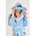 thumbnail image 2 of Bath Robe Disney Lilo and Stitch for Women Blue Polyester, 2 of 7