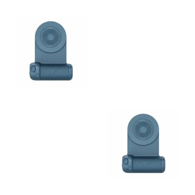 Matsuzay Soporte universal para teléfono móvil Camping Senderismo Viajar Selfie Soporte Hotel Soporte para teléfono inteligente Accesorios Azul 2piezas