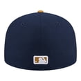 thumbnail image 4 of Men's New Era Navy/Khaki Boston Red Sox Two-Tone Color Pack 59FIFTY Fitted Hat, 4 of 5