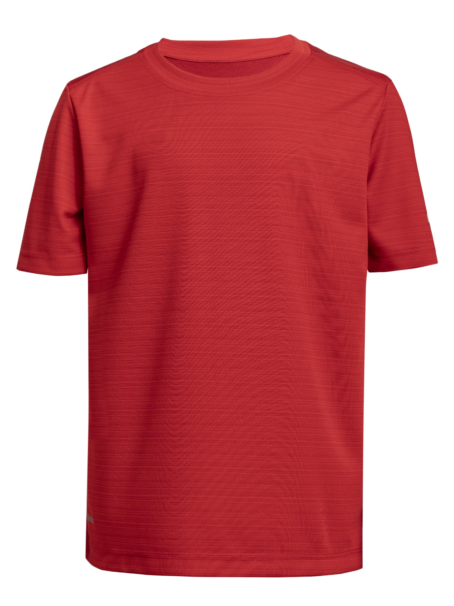 Athletic Works Boy's Short Sleeve Core Tee, Sizes 4-18 & Husky