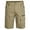Khaki, variant on AHTJRT Mens Lightweight Breathable Quick Dry Hiking Cargo Shorts for Outdoor Activities and Fishing Green L