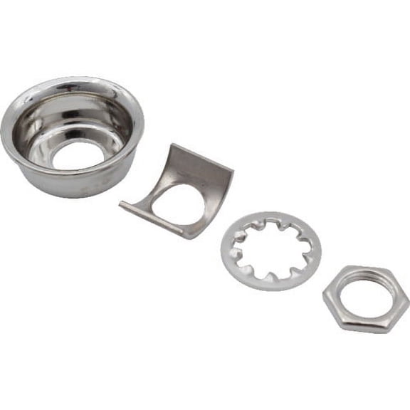 Fender P-H165 Jack Plate - Fender, for Telecaster, Nickel
