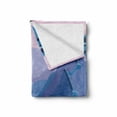 thumbnail image 2 of Digital Soft Flannel Fleece Throw Blanket, Digital Dated Popular Monument with Futuristic Effects Graphic Art, Cozy Plush for Indoor and Outdoor Use, 70" x 90", Navy Lavender, by Ambesonne, 2 of 6