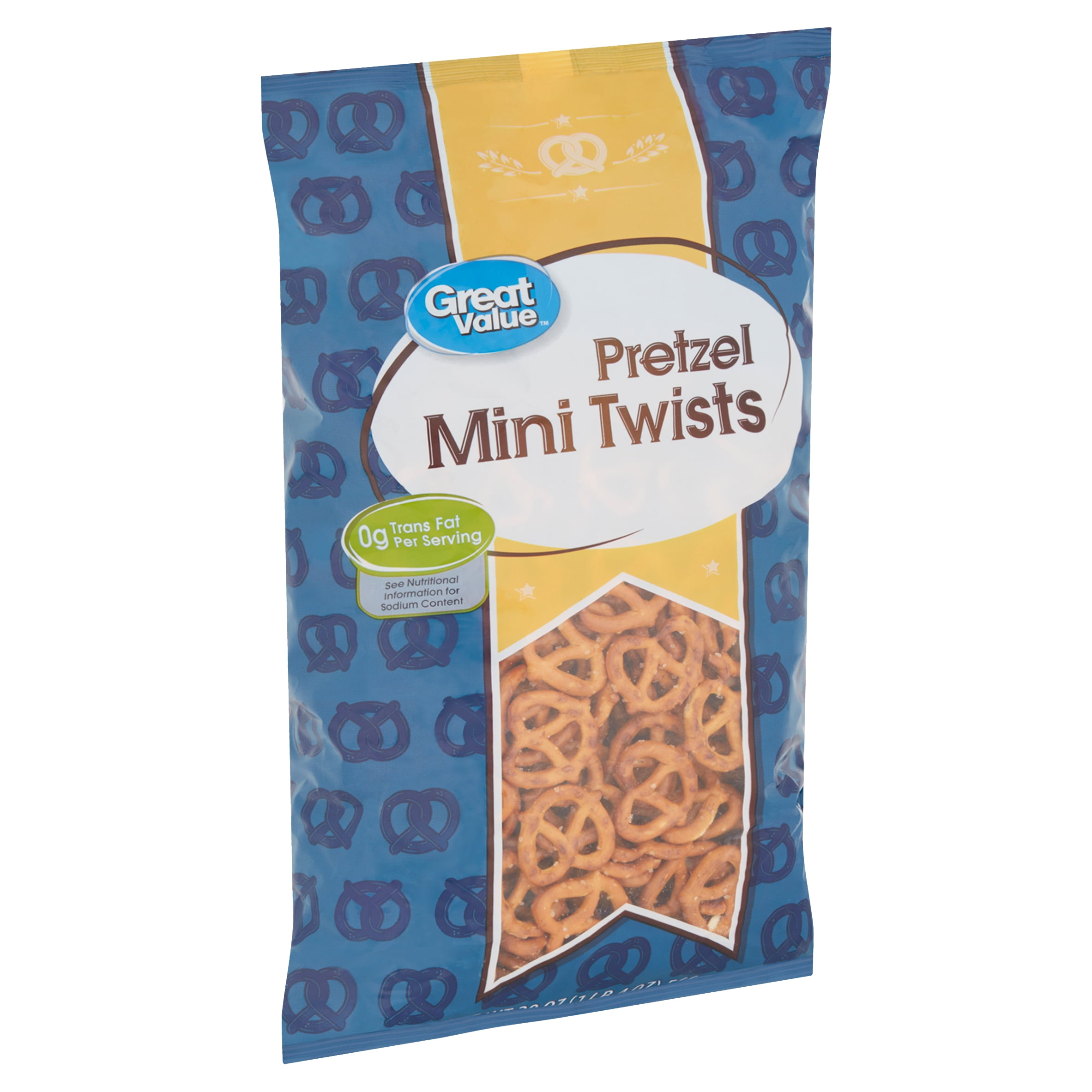 Great Value Tiny Pretzel Twists Low Fat 20 oz