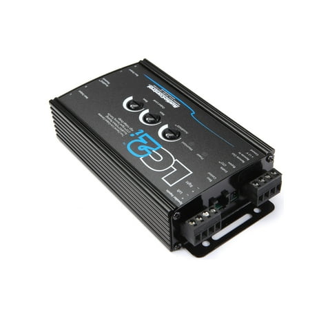 AudioControl - 2-Channel Active Line Output Converter with AccuBASS - Black