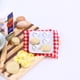 thumbnail image 4 of 1:12 huevos Dollhouse Miniature Food Kitchen leche pan en la tarjeta Mini Muebles Modelo de pastelería estación de juguete Decoración, 4 of 5