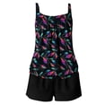 thumbnail image 5 of HAIJIE Tankini Women's Swimsuits 2 Piece Push Up Swimsuit Dress Swimsuit Womens 2 Piece Swimsuits for Women Wife 2026 Summer Vacation Outfits Without Bikini Set (Black,S), 5 of 5
