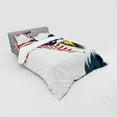 thumbnail image 2 of Ambesonne Animal Bedding Set 4 Pcs, 4th of July Country, Queen, Multicolor, 2 of 2