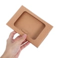 thumbnail image 3 of Nestingho 50Ud Caja Kraft Para Guardar Tarjetas Y Con Ventana Transparente Y Material Resistente, 3 of 6