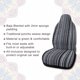 thumbnail image 2 of Funda Cubierta del Asiento Silla de Coche Unique Bargains Estilo Etnico SUV Auto Baja Negro, 2 of 7