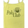 thumbnail image 5 of The White Lotus Women's and Women's Plus Polo Club Sleep Cami and Shorts Set, 2-Piece, Sizes XS-3X, 5 of 7