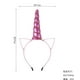 thumbnail image 4 of 4 diademas de unicornio para niñas con orejas de cuerno de animal y purpurina, accesorios para el cabello para fiestas de cumpleaños, temáticas de princesa, cosplay infantil y decoración navideña., 4 of 4