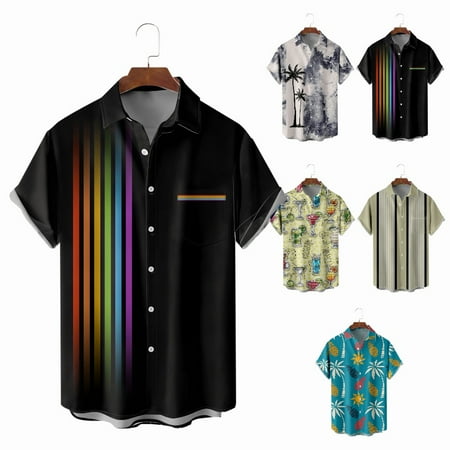 

Adult Kids Casual Short Sleeve T-Shirts Vintage Funky Clothes For Men