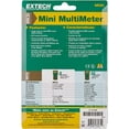 thumbnail image 6 of Extech Digital Manual Ranging Multimeter, AC & DC Voltage to 600V, DC Current to 10A (MN35), 6 of 6