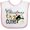 White and Pink, variant on Inktastic Christmas Cutie snowman Boys or Girls Baby Bib