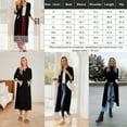 thumbnail image 3 of Avidlove Women Zipper Front Robes 3/4 Sleeve Housecoat Full Length Loungewear Dress with Pocket Long Nightgown Sleepwear Bathrobes, 3 of 4
