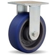 thumbnail image 3 of Hamilton R-526-SPB Standard Duty Rigid Caster - 6x2 Inch Ergo-Glide Polyurethane Wheel on Cast Iron for Industrial Use, 3 of 6