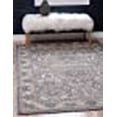thumbnail image 3 of Unique Loom 3129143 8 x 10 ft. Gaisberg Salzburg Rectangular Rug, Gray, 3 of 10