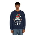 thumbnail image 4 of Actress Elf Christmas Unisex Sweatshirt, S-2XL Holidays Xmas Elves, 4 of 9