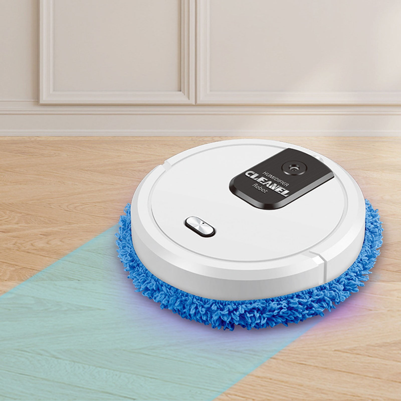 Zatoumnr Intelligent Mopping Machine Aromatherapy Spray Humidifier Dry and Wet Mopping Cool Mist for Home and Office