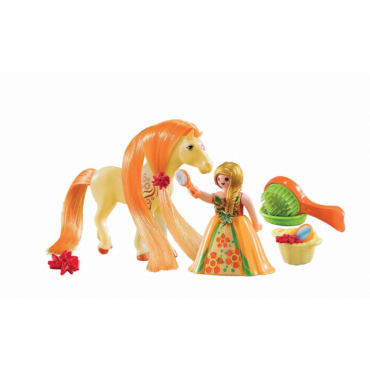 playmobil horse grooming carry case