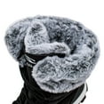thumbnail image 4 of GUBARUN Boys Girls Winter Snow Boots Waterproof Insulated Faux Fur Lined Mid-Calf Booties, 4 of 7